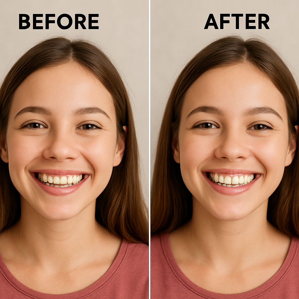 لابتسامة جذابة